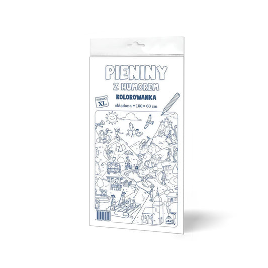 Pieniny z humorem. Kolorowanka. Format XL