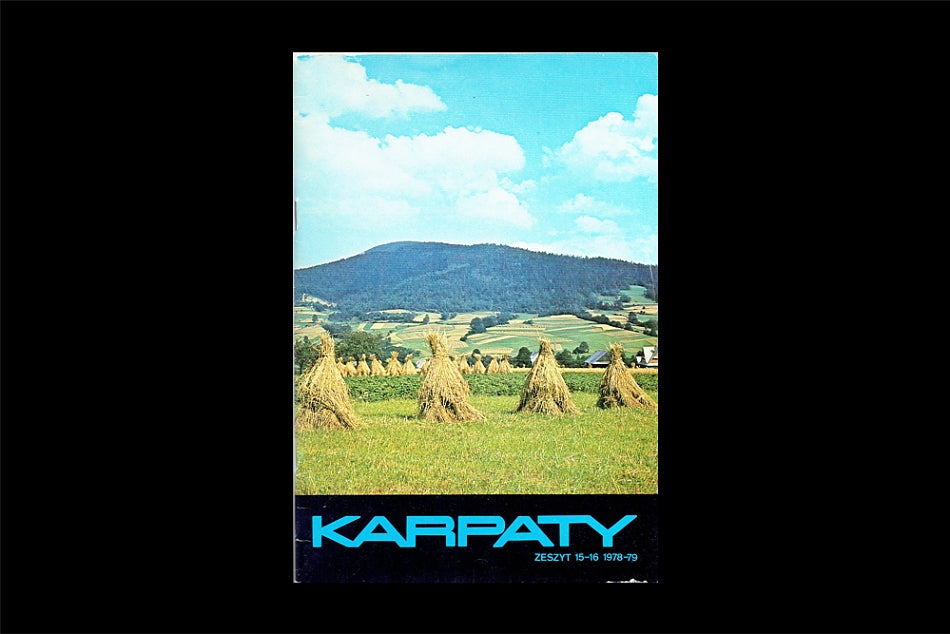 KARPATY. Materiały szkoleniowe o Karpatach i zagadnieniach z nimi związanych. Zeszyty 13-14 i 15-16 (1978-79)