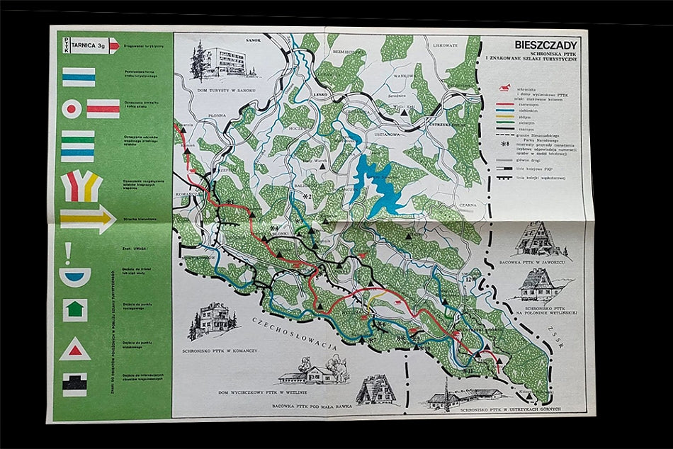 Bieszczady Szlaki turystyczne