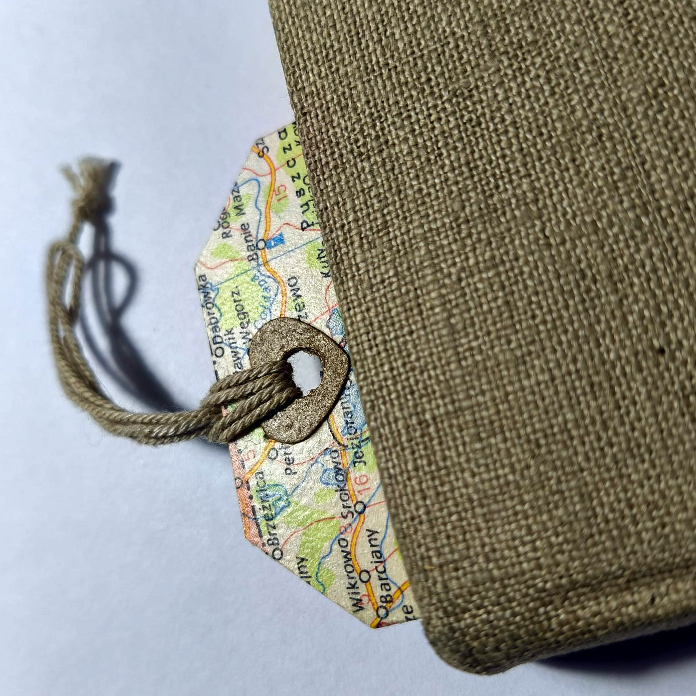 Zakładka do książki Mapy Upcycling