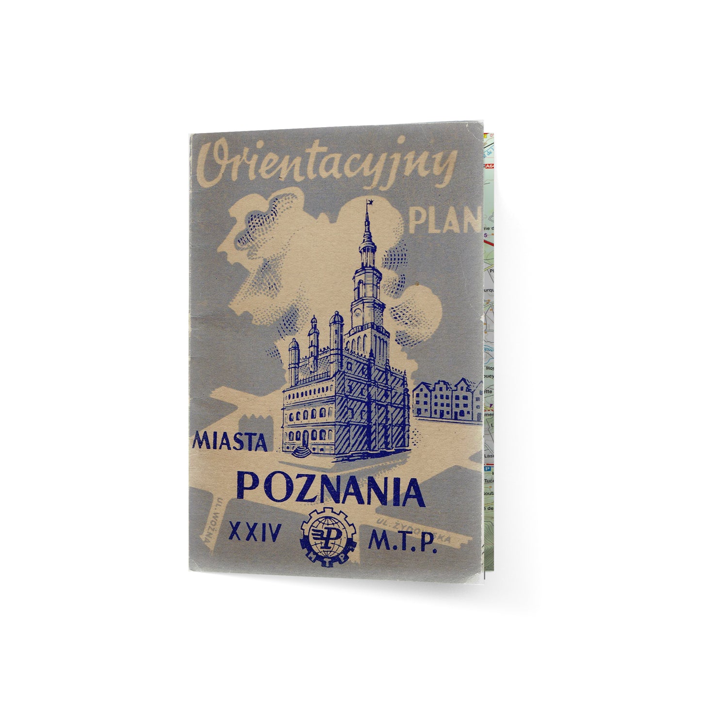 Orientacyjny plan miasta Poznania