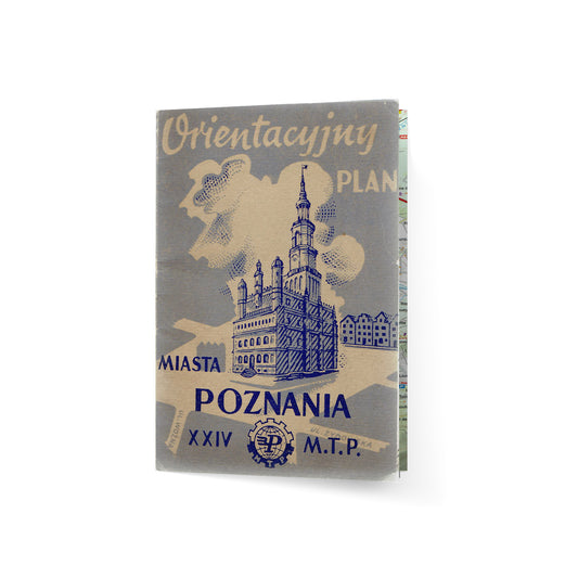 Orientacyjny plan miasta Poznania