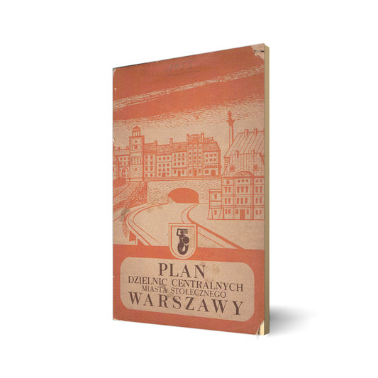 Plan dzielnic centralnych Miasta Stołecznego Warszawy