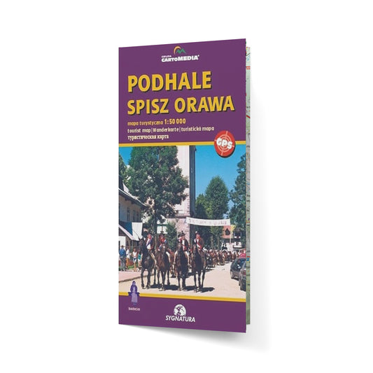 Podhale, Spisz, Orawa - mapa 1:50 000