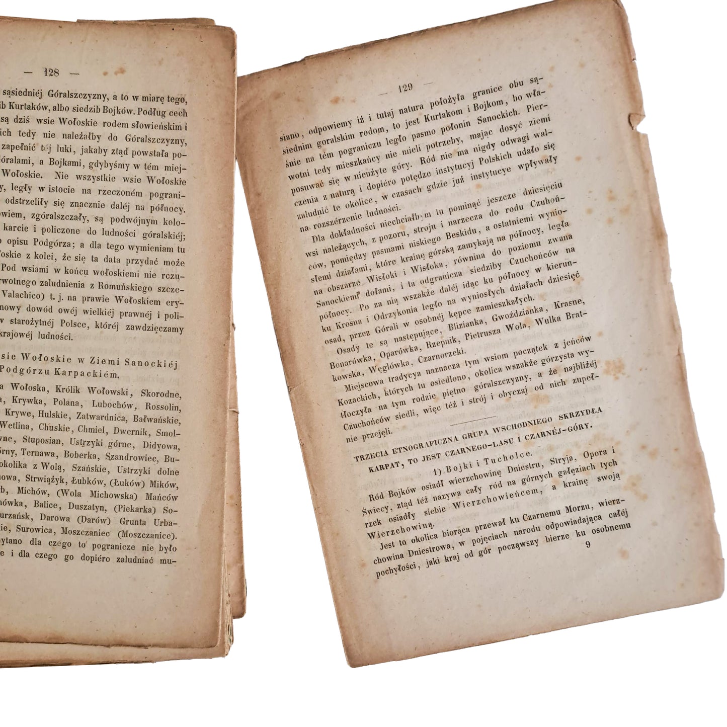 Rzut oka na północne stoki Karpat