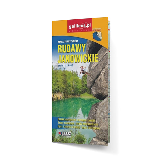 Rudawy Janowickie 1:25 000. Mapa turystyczna laminowana