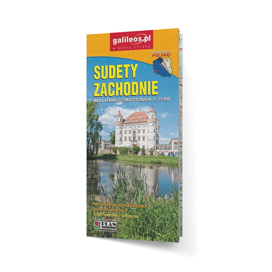 Sudety Zachodnie 1:75 000. Mapa atrakcji turystycznych