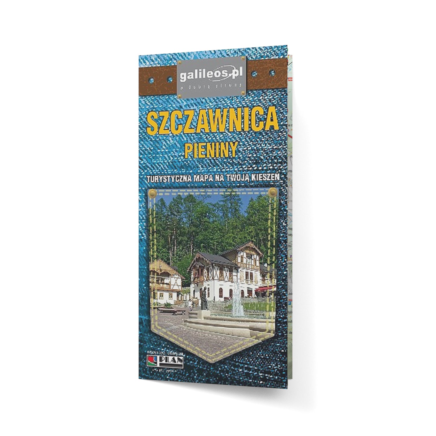 Szczawnica - Pieniny - mapa kieszonkowa 1:25 000