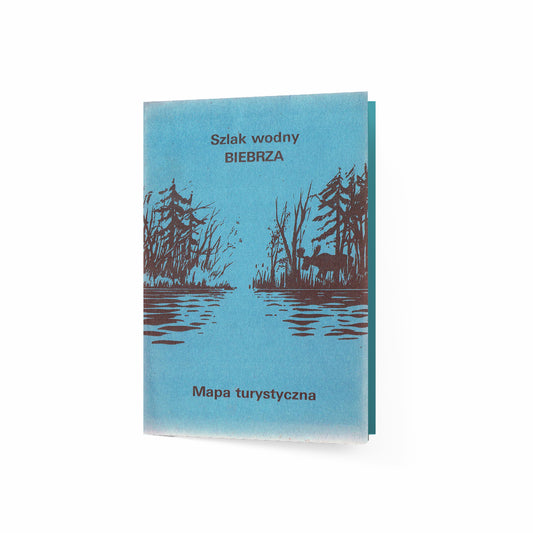 Szlak wodny Biebrza, Mapa turystyczna