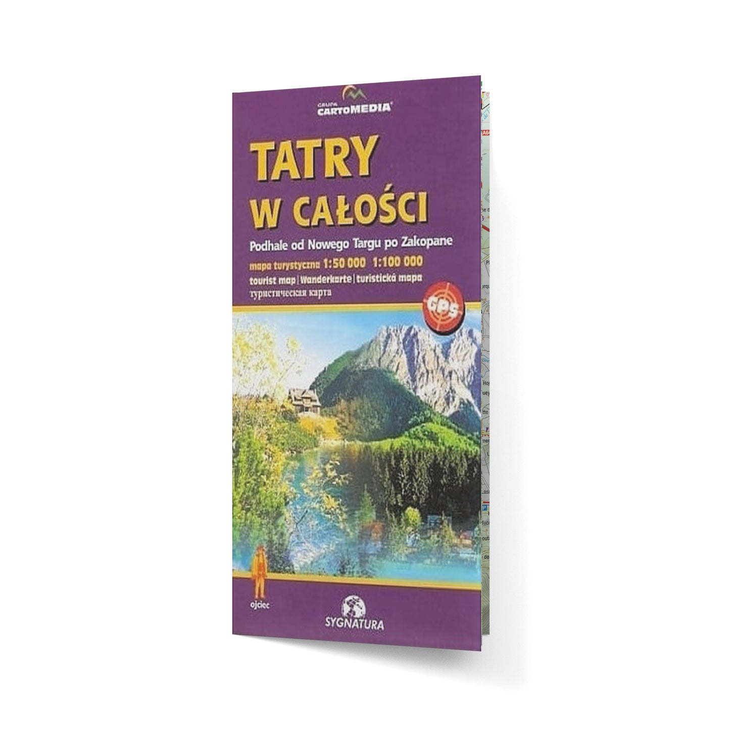 Tatry Polskie kompaktowe - mapa 1:30 000