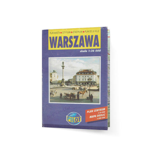 Warszawa. Plan miasta 1:10 000