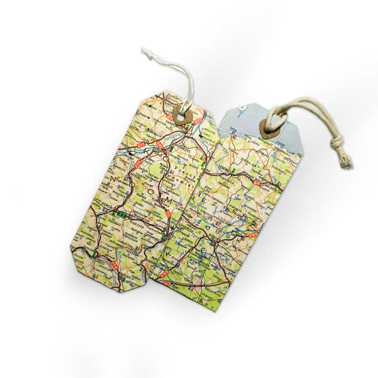 Zakładka do książki Mapy Upcycling